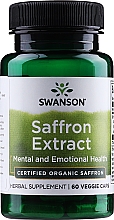 Kup Suplement diety Ekstrakt z szafranu 30 mg, 60 szt. - Swanson Saffron Extract