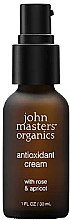Kup Przeciwutleniający krem do twarzy na dzień z różą i morelą - John Masters Organics Antioxidant Cream With Rose & Apricot
