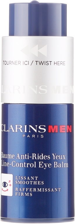 Przeciwzmarszczkowy balsam pod oczy dla mężczyzn - Clarins Men Line-Control Eye Balm — Zdjęcie N1