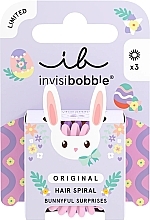 Zestaw gumek do włosów, 3 szt. - Invisibobble Hair Band Original Easter Bunnyful Surprises — Zdjęcie N1
