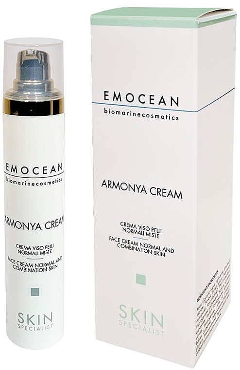 Krem do skóry normalnej i mieszanej - Emocean Skin Specialist Armonya Cream — Zdjęcie N2