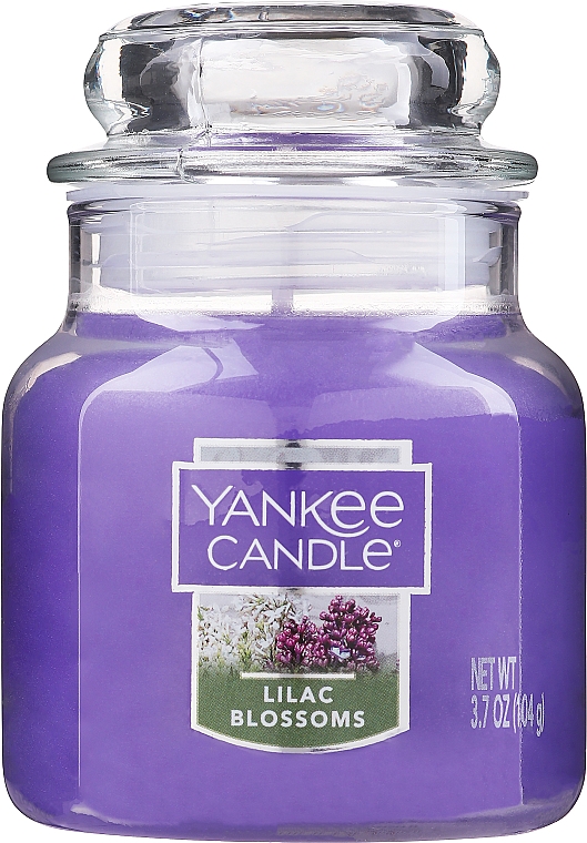 Świeca zapachowa w słoiku Kwitnące bzy - Yankee Candle Lilac Blossoms — Zdjęcie N1