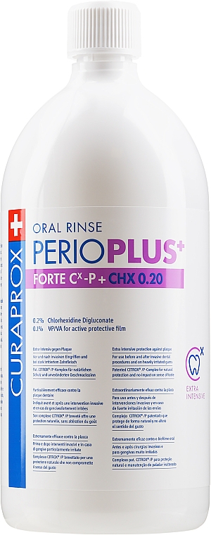 Płyn do płukania jamy ustnej, 0,2% chlorheksydyny - Curaprox Perio Plus+ — Zdjęcie N3