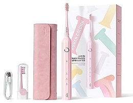Kup Szczoteczka elektryczna Y1S, różowa - Usmile Sonic Electric Toothbrush Y1S Honey Pink