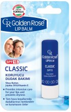 Kup Ochronna pomadka do ust - Golden Rose Lip Balm Classic SPF 15