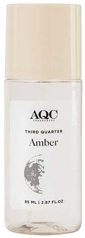 Mgiełka do ciała - AQC Fragrances Amber Fhird Quarter Body Mist — Zdjęcie N1
