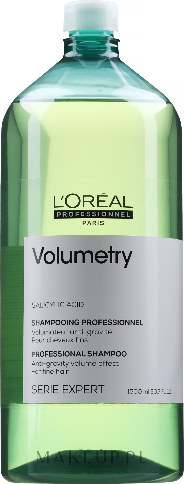 Szampon nadający objętość włosom cienkim i delikatnym - L'Oreal Professionnel Série Expert Volumetry Anti-Gravity Effect Volume Shampoo New — Zdjęcie 1500 ml NEW