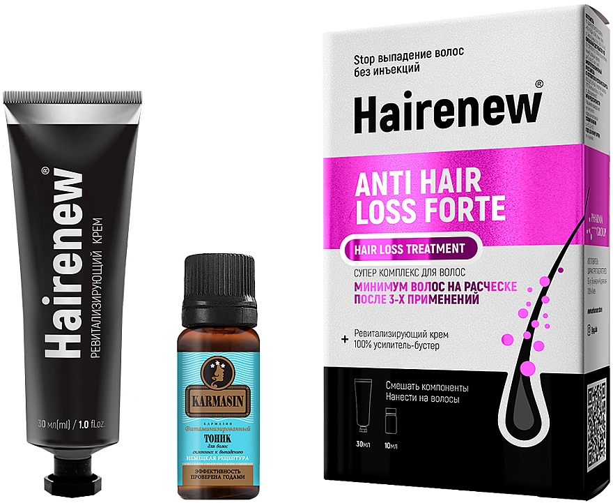 Kompleks przeciw wypadaniu włosów - Hairenew Anti Hair Loss Forte Treatment — Zdjęcie N2