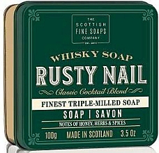 Mydło Rusty Nail w metalowej puszcze - Scottish Fine Soaps Rusty Nail Sports Soap In A Tin — Zdjęcie N1