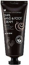 Kup Krem do rąk i stóp z mucyną ślimaka - Mizon Snail Hand And Foot Cream