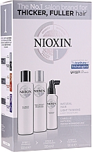 Kup Zestaw przeciw wypadaniu włosów - Nioxin Hair System 1 Kit (shm 300 ml + cond 300 ml + mask 100 ml)
