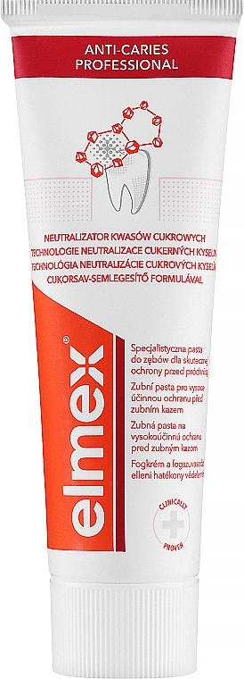 Zestaw - Elmex Anti-Caries Professional Trio Toothpaste (toothpaste/3x75ml) — Zdjęcie N2
