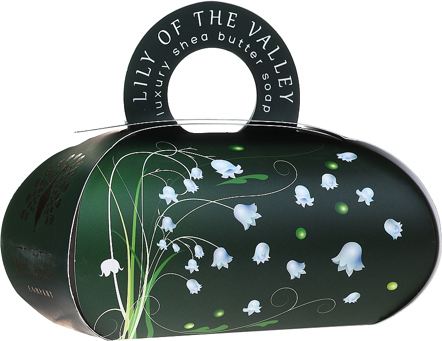Mydło w kostce Konwalia - The English Soap Company Lily Of The Valley Luxury Shea Butter Soap — Zdjęcie N1