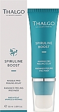 Peelingująca maska ​​do twarzy - Thalgo Spiruline Boost Rediance Peeling Pro Mask — Zdjęcie N2