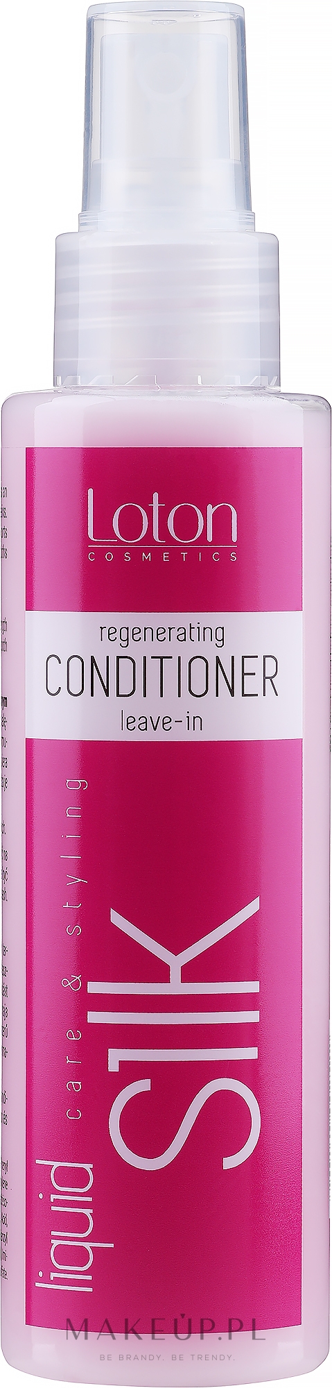Dwufazowa ekspresowa odżywka do włosów z jedwabiem - Loton Two-Phase Conditioner Silk Regenerating Hair — Zdjęcie 125 ml