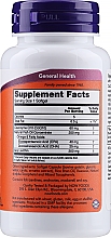 Koenzym Q10, 60 mg, 60 kapsułek żelatynowych - Now Foods CoQ10 With Omega-3 — Zdjęcie N2