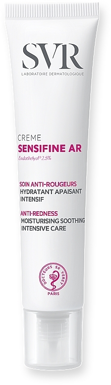 Intensywnie nawilżająco-kojący krem do twarzy przeciw zaczerwienieniom - SVR Sensifine AR Anti-Redness Moisturizing Cream — Zdjęcie N1