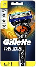 Maszynka do golenia z 2 wymiennymi wkładami - Gillette Fusion 5 ProGlide Flexball — Zdjęcie N1