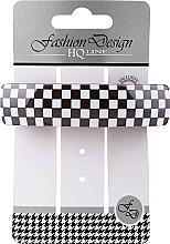 Kup Automatyczna spinka do włosów Fashion Design, 28540, pepitka - Top Choice Fashion Design HQ Line