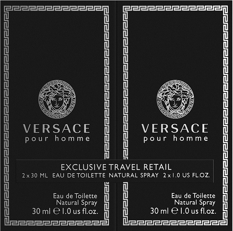 Versace Pour Homme - Zestaw (edt/30ml + edt/30ml) — Zdjęcie N1