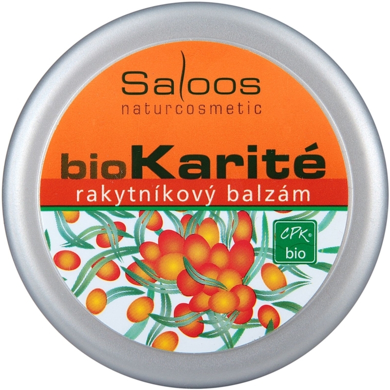 Rokitnikowy balsam do ciała - Saloos Bio Karité