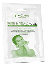 Maseczka do twarzy - PostQuam Pure Relax Mask — Zdjęcie N1