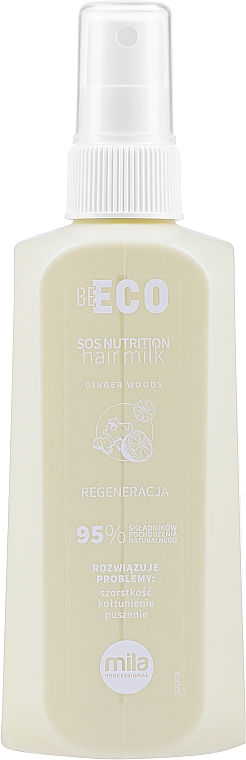 Regenerujące mleczko w sprayu do włosów - Mila Professional Hair Cosmetics Milk Be Eco SOS Nutrition — Zdjęcie N1