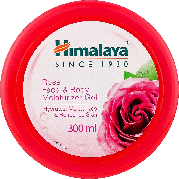 Nawilżający żel do twarzy i ciała Róża - Himalaya Herbals Rose Face & Body Moisturizer Gel — Zdjęcie N1