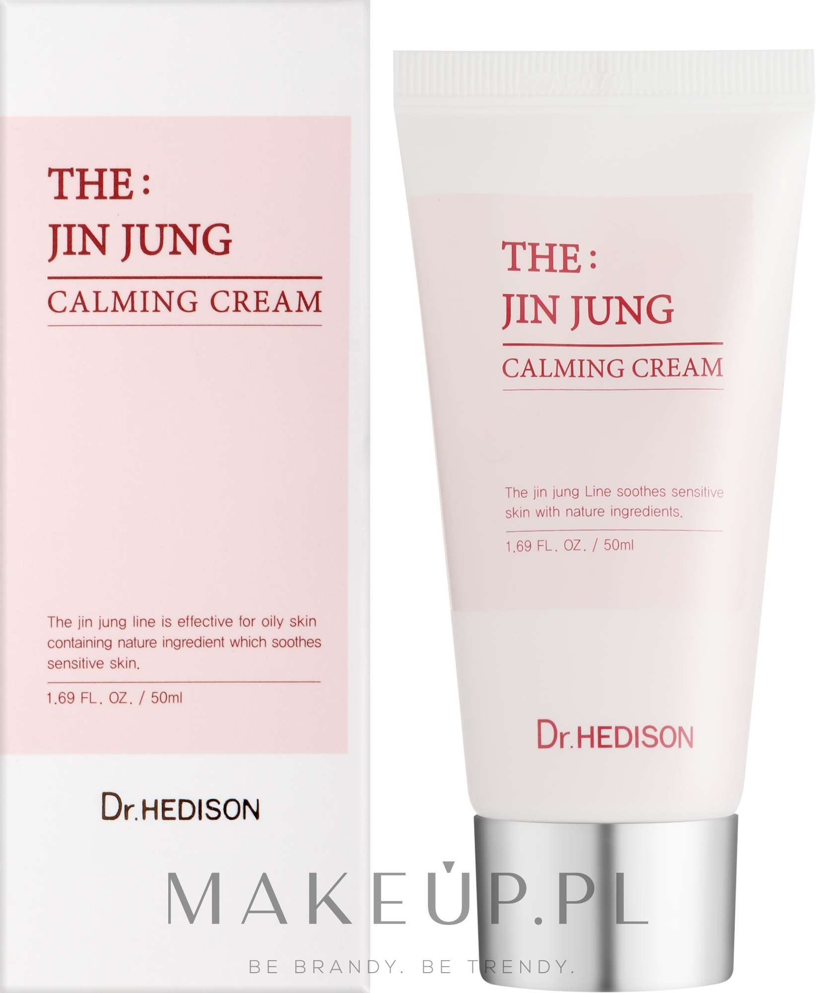 Krem łagodzący do cery tłustej - Dr.Hedison Jin Jung Calming Cream — Zdjęcie 50 ml