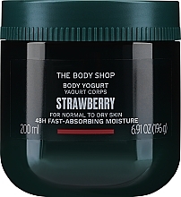 Jogurt do ciała, Truskawka - The Body Shop Strawberry Body Yogurt — Zdjęcie N2
