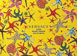 Kup Versace Eros Pour Femme - Zestaw (edp 100 ml + edp/mini 5 ml + b/lot 100 ml + sh/gel 100 ml)