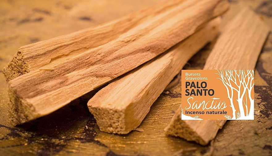 Kadzidło Palo Santo, drewno - Himalaya dal 1989 Sanctus Palo Santo Natural Incense Wood — Zdjęcie N4