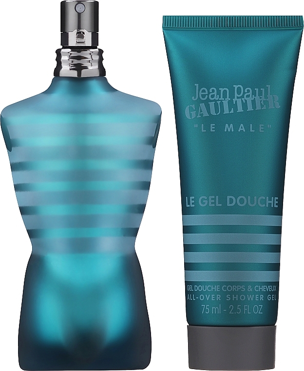 Jean Paul Gaultier Le Male Gift Set - Zestaw (edt 125 ml + sh/gel 75 ml) — Zdjęcie N2
