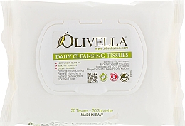 Kup Chusteczki oczyszczające 2w1 do twarzy i ciała - Olivella Daily Facial Cleansing Tissues