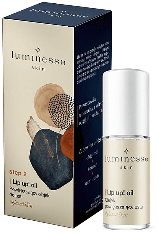 Olejek zwiększający objętość ust - Luminesse Skin Lip Up! Oil — Zdjęcie N1