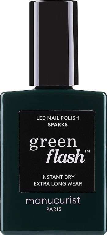 WYPRZEDAŻ Lakier do paznokci - Manucurist Green Flash Led Nail Polish * — Zdjęcie N1