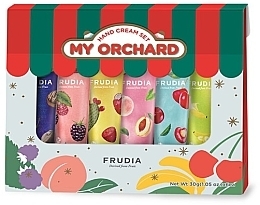 Zestaw kremów do rąk Owocowy jarmark - Frudia My Orchard Hand Cream Set (h/cr/6*30g) — Zdjęcie N2