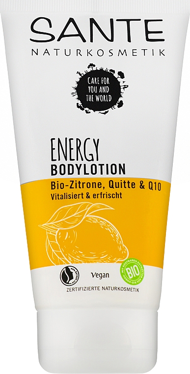 Balsam do ciała Cytryna i pigwa - Sante Body Care Energy Body Lotion — Zdjęcie N1