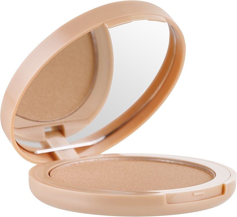 Rozświetlacz i cień do powiek - W7 Glowcovotion Shimmer Highlighter and Eyeshadow Compact — Zdjęcie N3