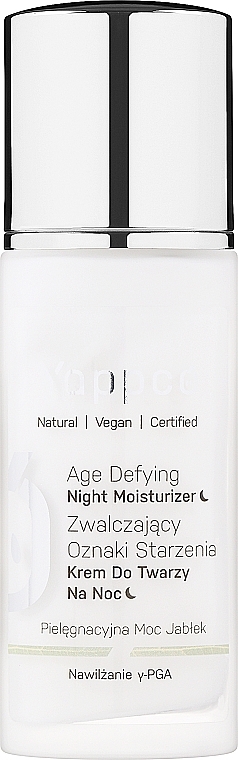 Przeciwstarzeniowy krem do twarzy na dzień - Yappco Age Defying Moisturizer Night Cream — Zdjęcie N1