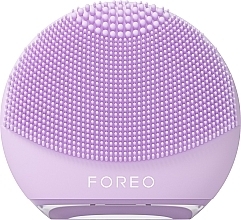 Podróżna szczoteczka do oczyszczania i masażu twarzy - Foreo Luna 4 Go Facial Cleansing & Massaging Device Lavender — Zdjęcie N1