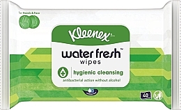 Kup Nawilżane chusteczki antybakteryjne Water Fresh, 40 szt . - Kleenex Water Fresh Wipes