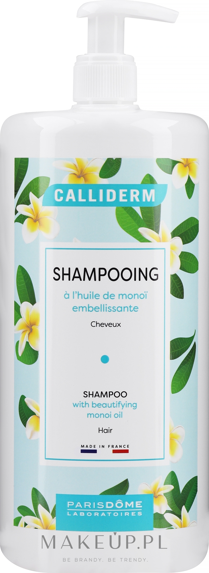 Szampon do włosów z olejkiem monoi - Calliderm Monoi Shampoo — Zdjęcie 1000 ml