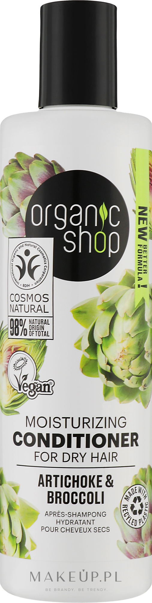 Odżywka do włosów Karczoch i brokuł - Organic Shop Conditioner — Zdjęcie 280 ml