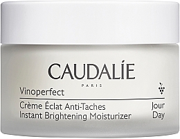 Rozświetlający krem ​​nawilżający do twarzy na dzień - Caudalie Vinoperfect Instant Brightening Moisturizer Cream — Zdjęcie N1