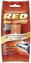 Kup Jednorazowe maszynki do golenia dla kobiet, 5 szt. - Mattes Red For Man Exclusive