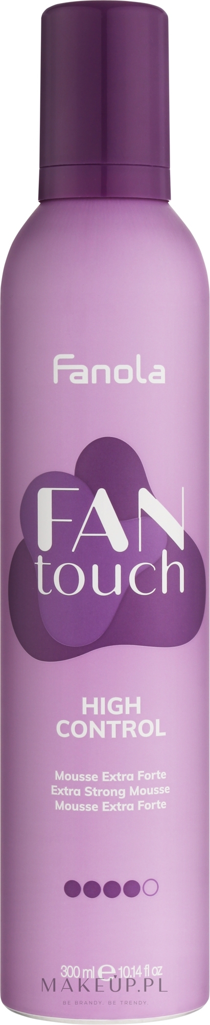 Bardzo mocny mus utrwalający do włosów - Fanola Fantouch Extra Strong Mousse — Zdjęcie 300 ml