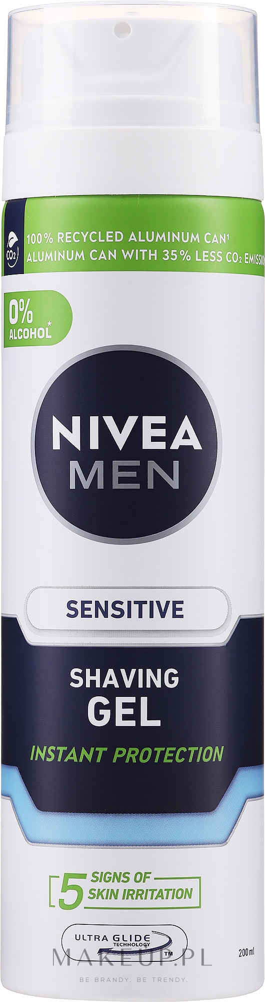 Żel do golenia - NIVEA Sensitive Shaving Gel — Zdjęcie 200 ml