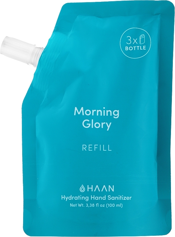 PRZECENA! Nawilżający spray do dezynfekcji rąk - HAAN Hand Sanitizer Morning Glory (wkład uzupełniający) * — Zdjęcie N1