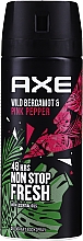 Kup Antiperspirant w sprayu - Axe Wild Fresh Bergamot & Pink Pepper